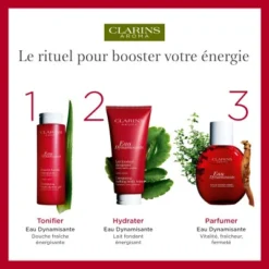 Clarins Eau Dynamisante Lait Pour Le Corps -Divin Arome Soldes Boutique eau dynamisante 1 4