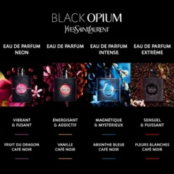 Yves Saint Laurent Black Opium Eau De Parfum Extrême -Divin Arome Soldes Boutique opium black edp 1